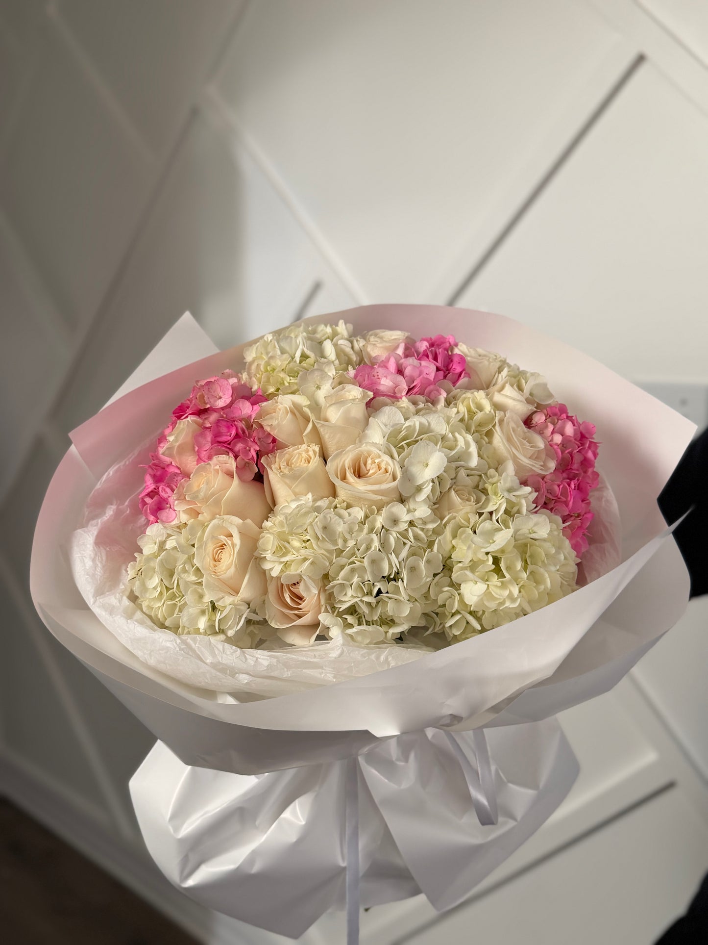 Blush Hydrangea Bouquet
