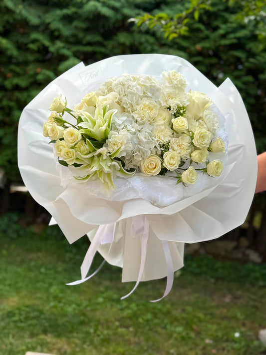 Pure White Garden