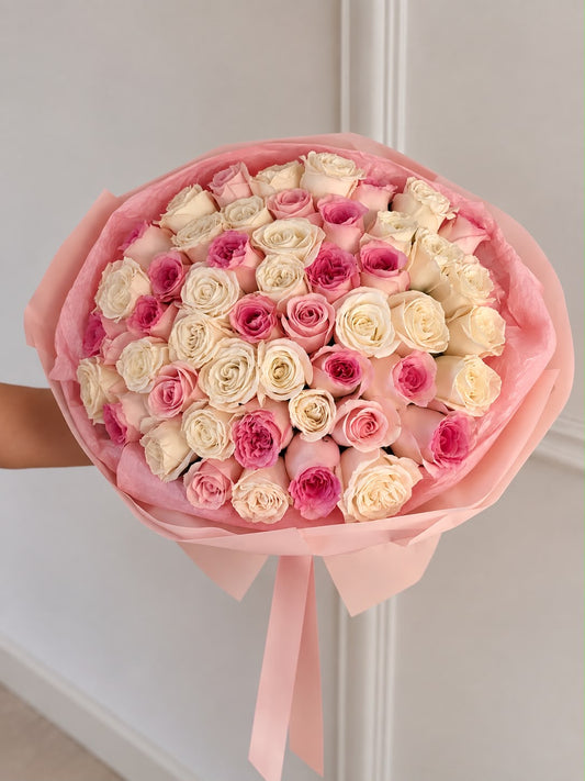 Pink Champagne — 50 Roses