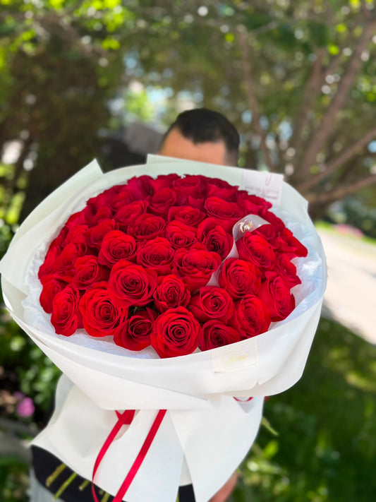 48 Red Roses